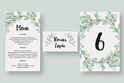 Eucalyptus Wedding Invitation Suite, an Invitation Template by Knotted Design (Thumbnail 4 of 4)
