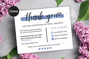 Thank You Card For Small Business #7