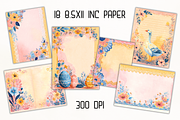 Whimsy Pastoral Spring & Easter Set, a Decorative Illustration by GiraffeCreative (Thumbnail 14 of 21)