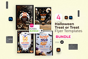 Halloween Trick or Treat Bundle, a Flyer Template by Aam360 (Thumbnail 1 of 9)
