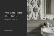 Paris Home | Bath No. 3 Mockup, a Household Mockup by Blixa 6 Studios (Thumbnail 1 of 7)