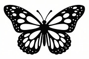 butterfly laser cut design, an Illustration by Creativeshirt (Thumbnail 4 of 13)