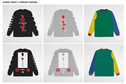 Long Sleeve Tee V.2 - Mockup, a Shirt Mockup by DaldSgh (Thumbnail 2 of 8)