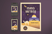 Isra Mi'raj Flyer, a Flyer Template by KMZVR.Lab (Thumbnail 1 of 5)