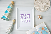 Ocean Blue, a Serif Font by Carrtoonz (Thumbnail 5 of 5)