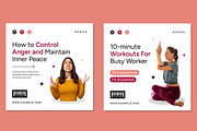 Health Tips Social Media Post, an UI Kit Template by CreativeShaper (Thumbnail 2 of 3)