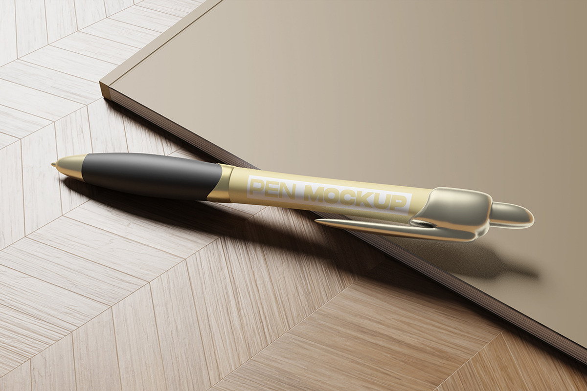 Branding Pen Mockup, a Pens & Pencil Mockup by ianmikraz (Photo 5 of 5)