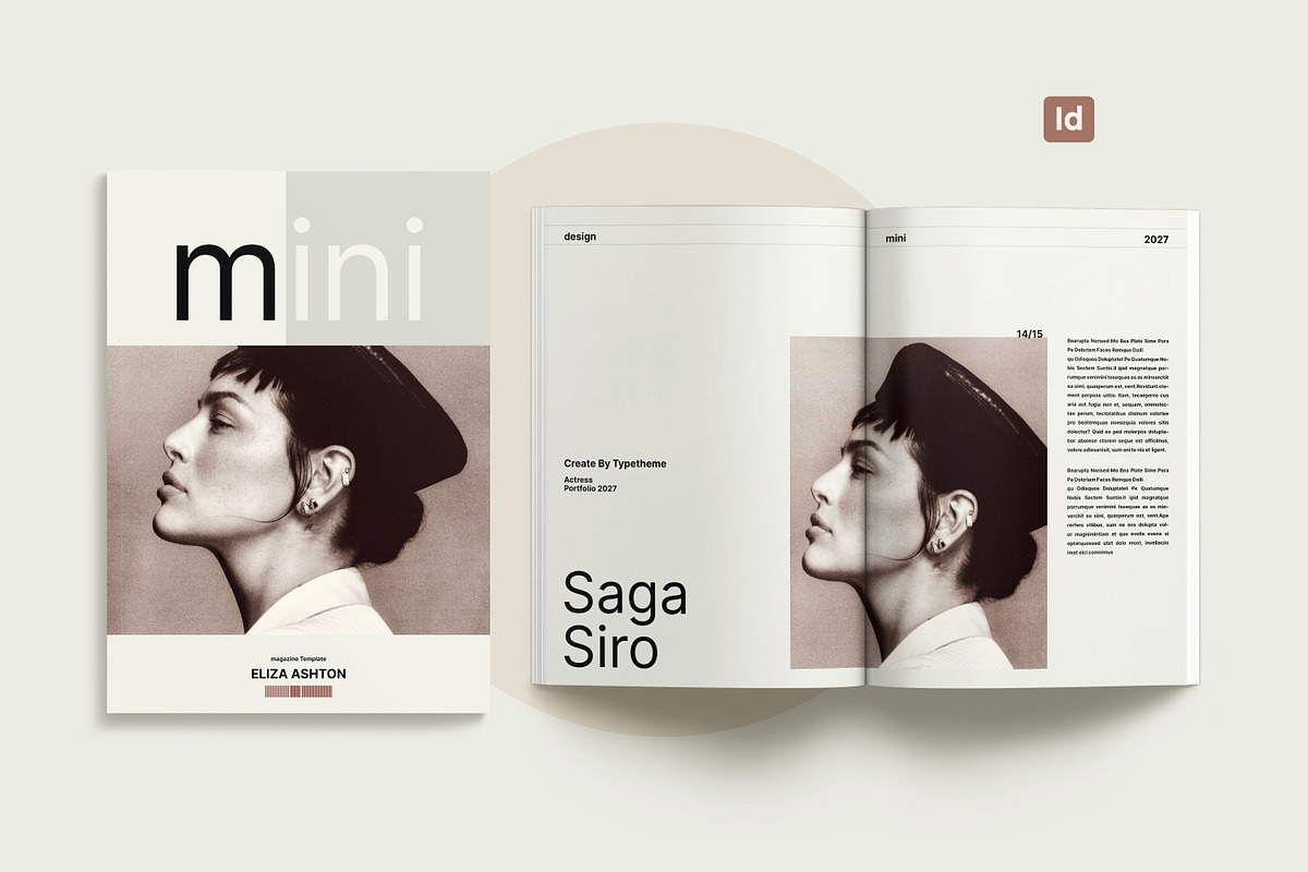 Minimalistic Magazine Template__mini, a Magazine Template by Aura Agency (Photo 11 of 11)