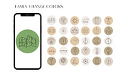 35 Travel Story Highlights Icons, a Social Media Template by Imageblend (Thumbnail 3 of 4)