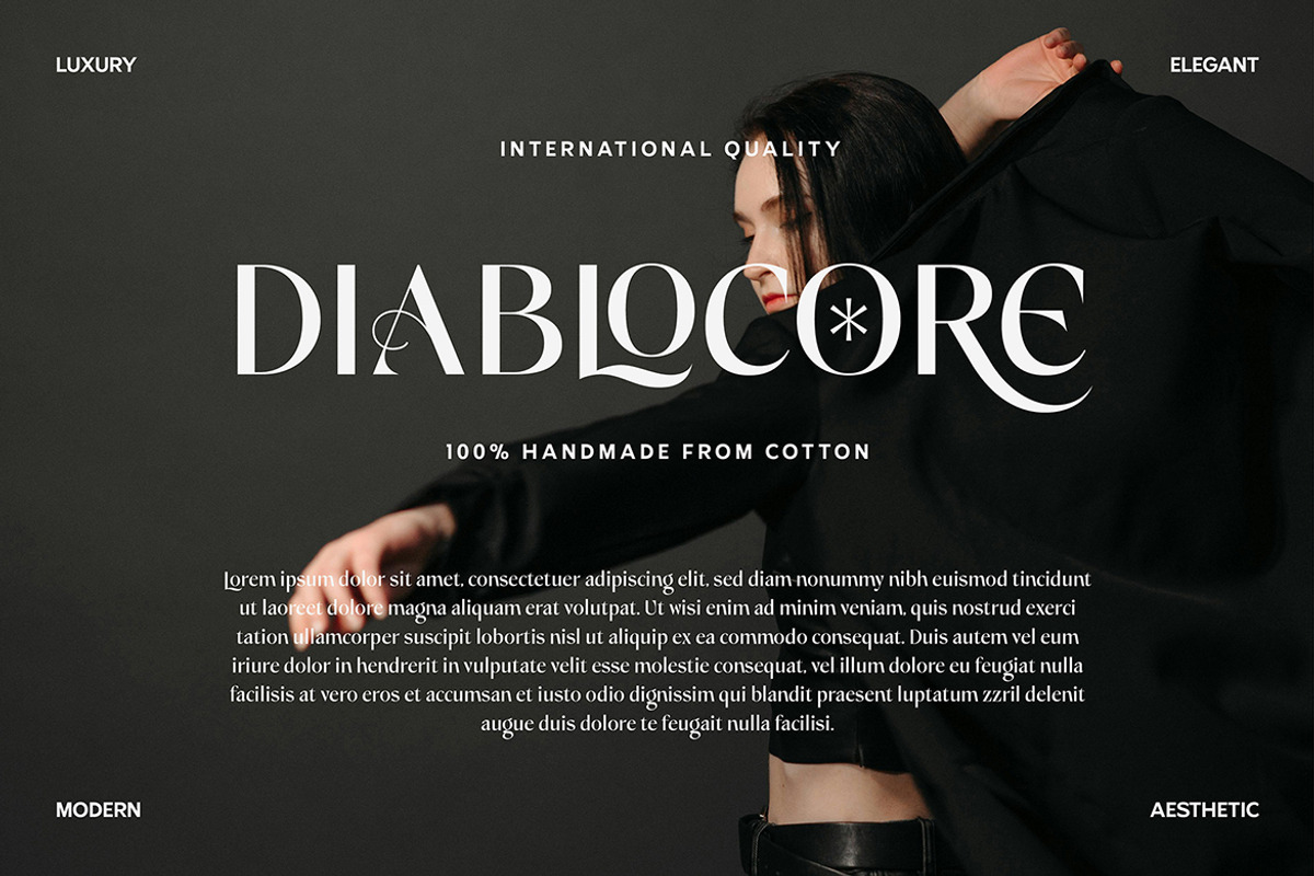 Cellina Wildrone Display, a Sans Serif Font by Eltypesstudio (Photo 9 of 13)