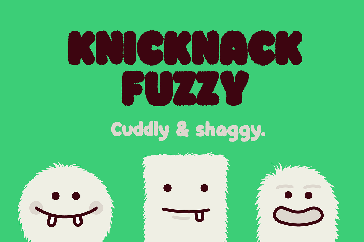 Knicknack - The lovable sans serif, a Sans Serif Font by Great Scott! (Photo 11 of 12)
