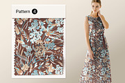 Floral Pattern, a Background Graphic by Yulia Ogneva (Thumbnail 6 of 9)