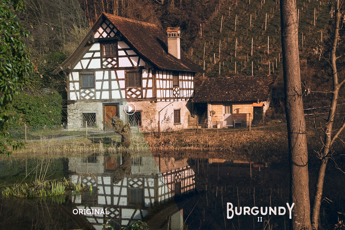Burgundy Lightroom Preset Pack preview 7