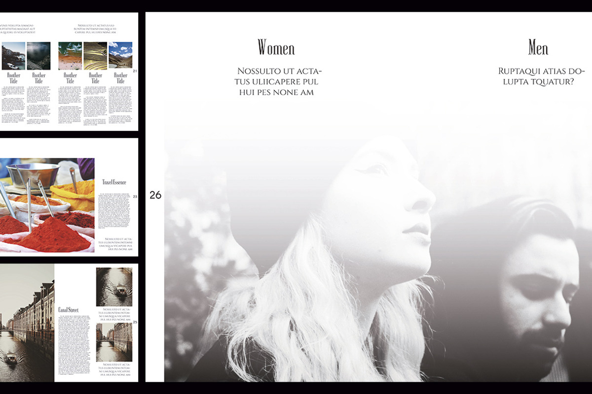 Rincon Magazine Template, a Magazine Template by N A N D U Z D E S I G N (Photo 6 of 10)