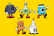 Fright Night Fun Halloween Character, a Seasonal Illustration by Sandypramana (Thumbnail 6 of 11)