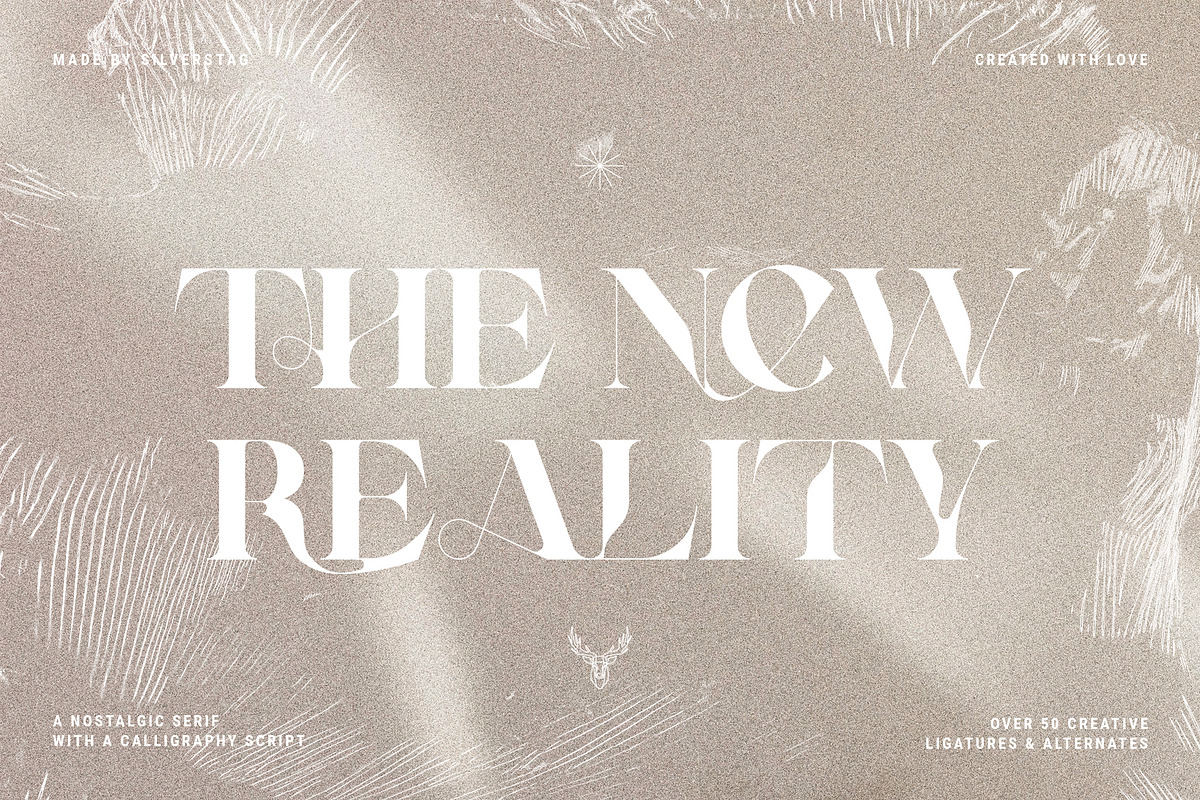 RATHER RISQUE - Ligature Serif Font, a Serif Font by SilverStag Type Foundry (Photo 17 of 27)