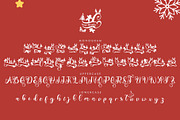 Unique Christmas Monogram, a Handwritten Font by Yoga Letter (Thumbnail 5 of 6)