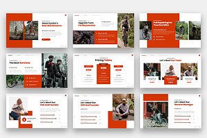 Cyclist Bicycle Powerpoint