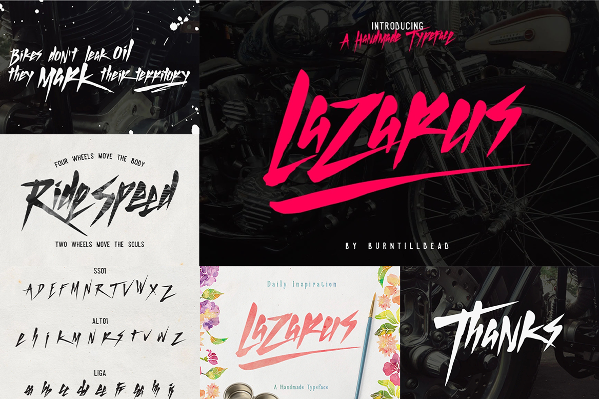 Futuristic Sport Font Bundle, a Sans Serif Font by Burntilldead (Photo 10 of 10)