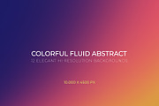 Colorful Fluid Abstract Backgrounds, a Background Graphic by bnrcreativelab (Thumbnail 1 of 6)