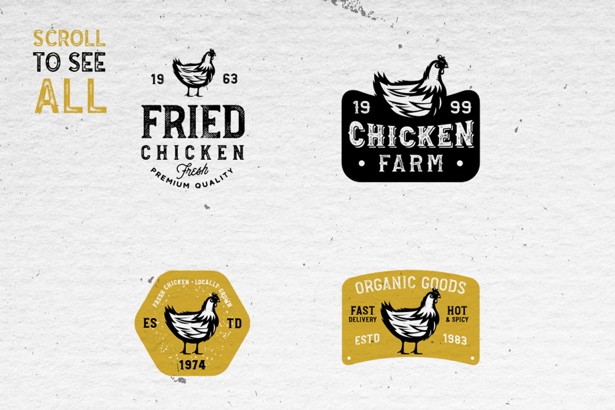 24 FARM FRESH Logos & Badges, a Branding & Logo Template by Roman Paslavsky (Photo 2 of 9)