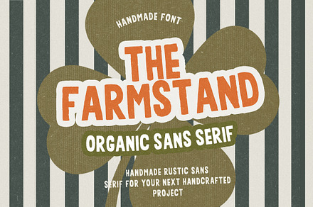 Bold Handmade Sans Rustic Font