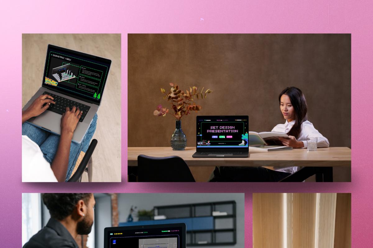 8 BIT | Canva Presentation Template, a Presentation Template by AA Designs (Photo 3 of 7)