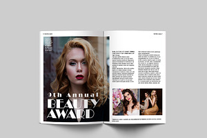 GRAZIE, Fashion Magazine Template