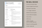Resume Template word | Educator CV, a Resume Template by aivos (Thumbnail 6 of 7)