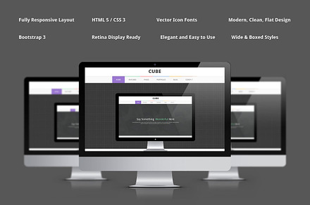 Yellow Bootstrap Responsive Template, a Bootstrap Template by IceTemplates