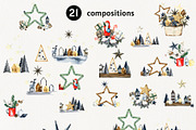 Nordic Christmas Clipart, a Seasonal Illustration by TanyaOak (Thumbnail 3 of 8)