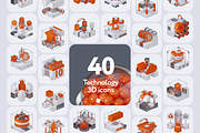 Quory Technology 3D Icons, a 3D by Welovegraphics (Thumbnail 6 of 7)