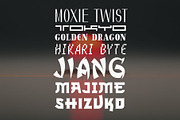 Japanese Font Bundle (7 Fonts), a Serif Font by HipFonts (Thumbnail 2 of 8)