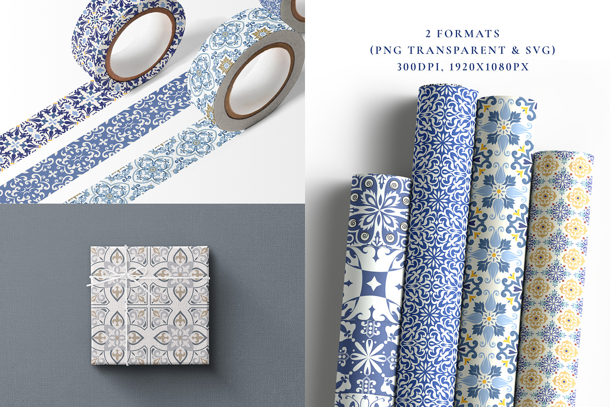 Azulejos Tile Collection, an Object Graphic by Paper Flowers Studio (Photo 7 of 11)