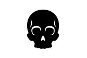 Skull & Crossbones Silhouette Vector, an Illustration by jahid234 (Thumbnail 13 of 51)