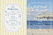 Mediterranean Coastal Summer clipart, a Seasonal Illustration by Cute Atelier (Thumbnail 2 of 12)