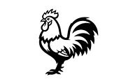 Rooster Chicken Silhouette Bundle, an Illustration by Designs_River (Thumbnail 32 of 51)
