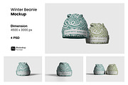 Winter Beanie Mockup, a Hat Mockup by ianmikraz (Thumbnail 1 of 5)