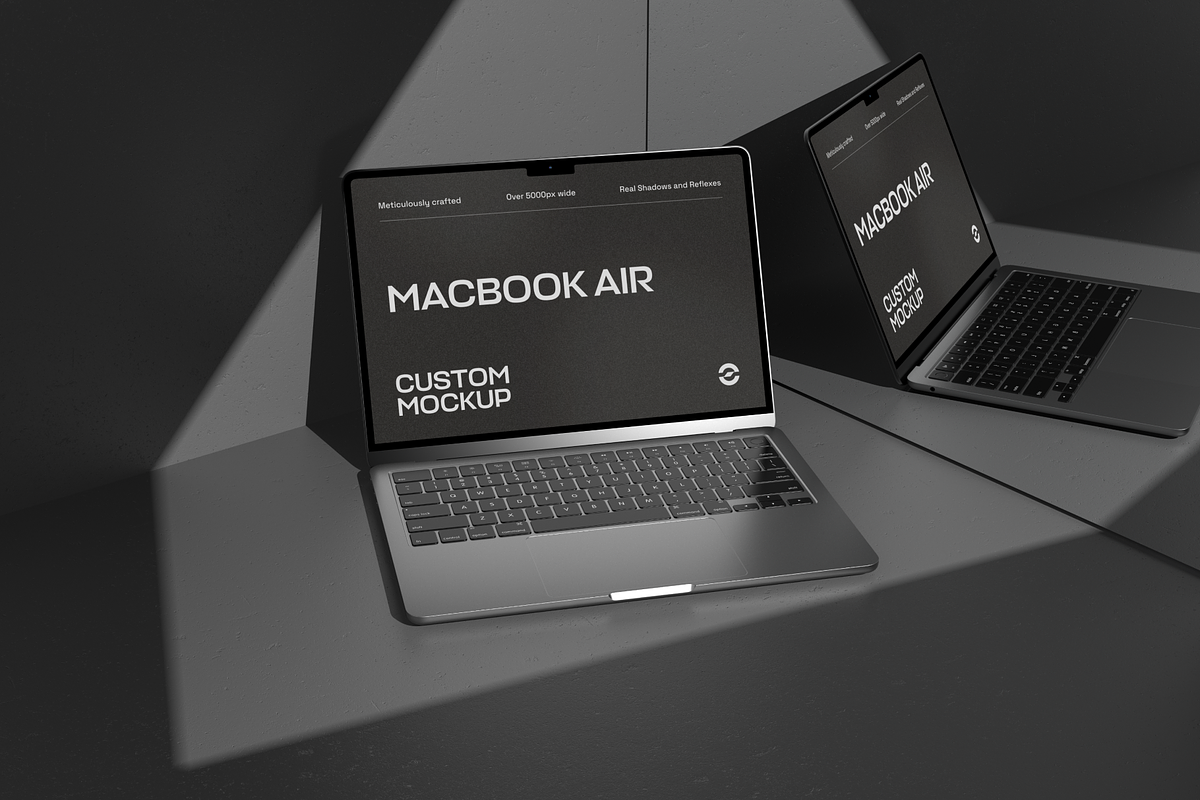 MacBook Air Mockup 02, a Mac Mockup by 360 Mockups