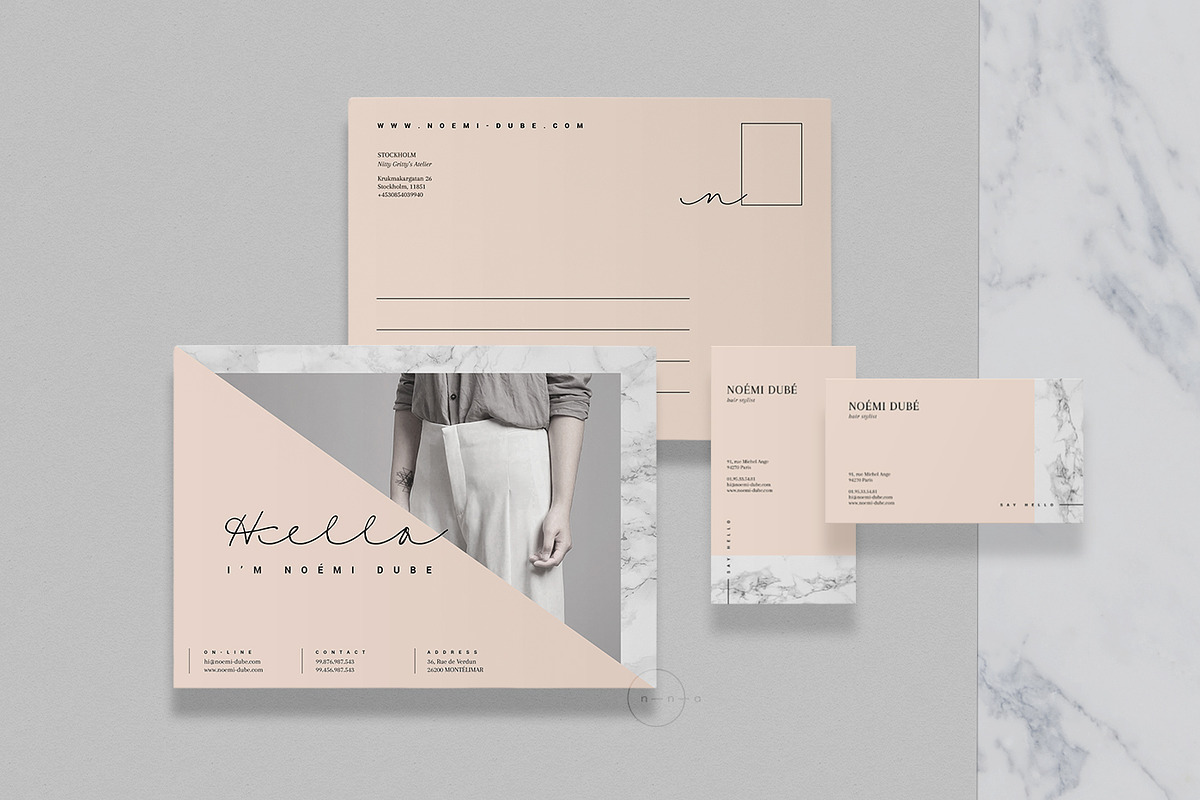 Brand Stationery Pack • Noémi, a Books & Magazine Mockup by Nonola (Photo 5 of 8)