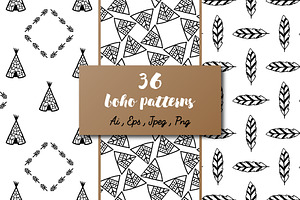 36 Boho Patterns