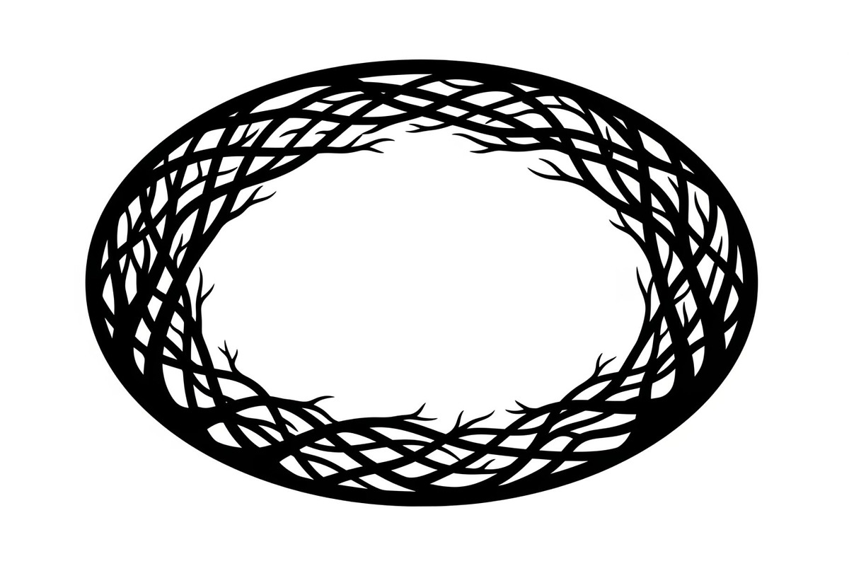 Hand Drawn Oval Scribble Frames, an Illustration by Gfx_Store (Photo 3 of 51)