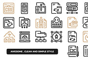 240 Development & Creation Icons, an Outline Icon by Just Icon (Thumbnail 2 of 6)