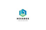 Hexa Blue Logo, a Branding & Logo Template by Brahmma (Thumbnail 1 of 3)