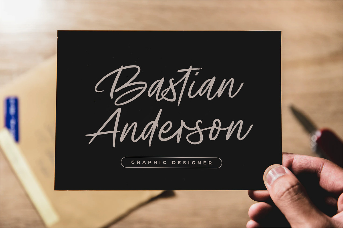 Billie James Handwriting script, a Script Font by Damarletter (Photo 7 of 11)