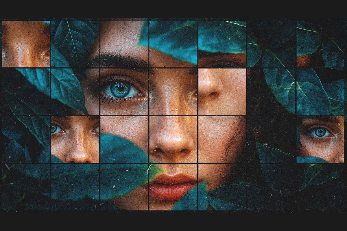 Fragment Photo Collage Photo Effect, a Layer Style Add-On by ...