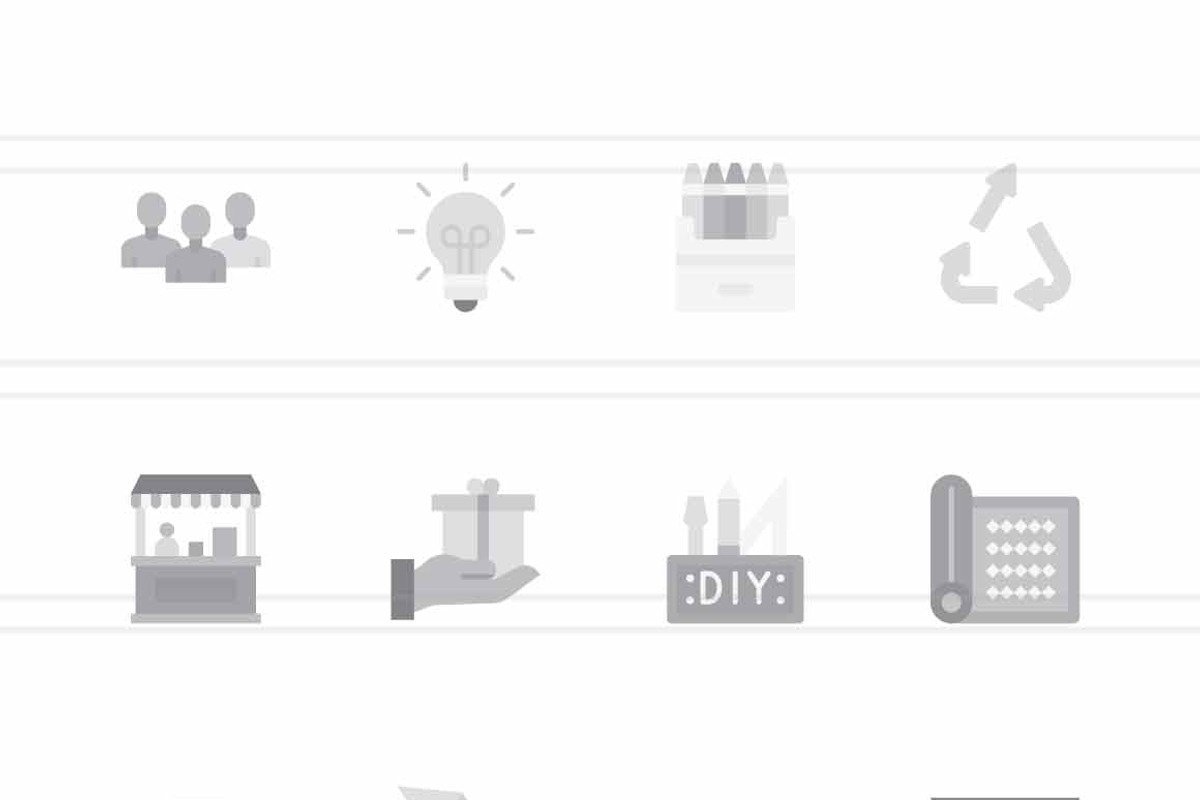 25 DIY Crafting & Handmade Icons, an Icon by IconBunny (Photo 2 of 2)