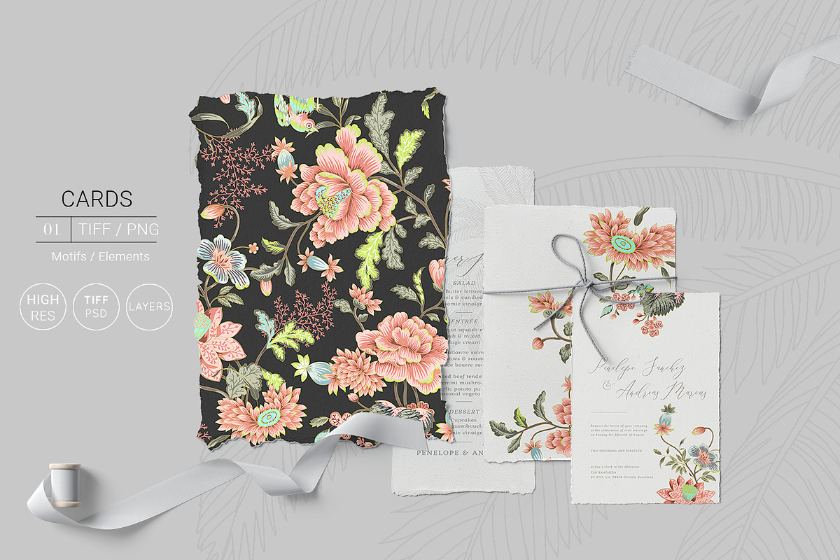 Hatsumo, Exquisite Oriental Patterns, a Pattern Graphic by Pink Linen (Photo 8 of 12)