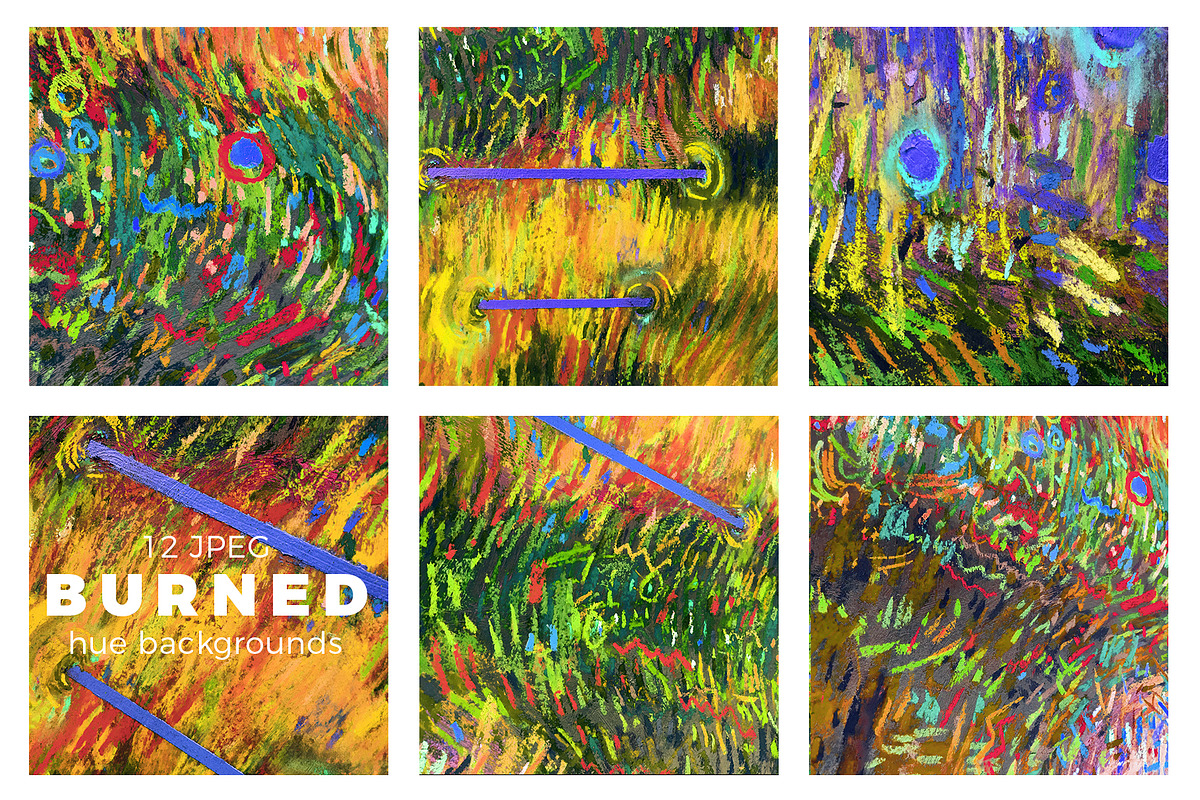 Pastel abstract handdrawn background, a Texture Graphic by Oleg and Katja (Photo 11 of 15)