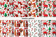 Santa big Christmas set, a Decorative Illustration by Ekaterina Goncharova (Thumbnail 4 of 13)